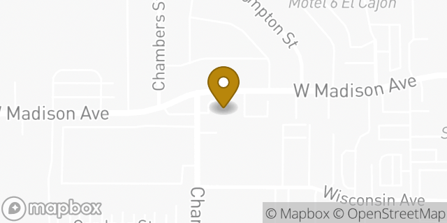Map showing the location of Amazon Locker - Basketball in El Cajon, CA 92020