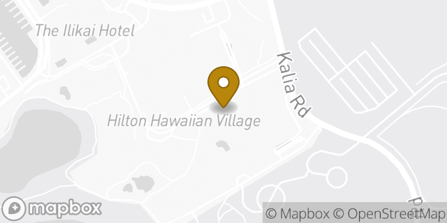 Map showing the location of Enterprise Rent-A-Car in Honolulu, HI 96815