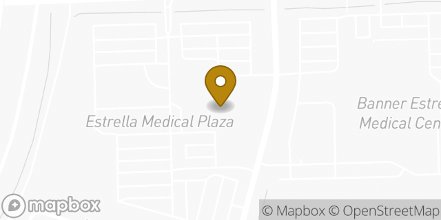 Map showing the location of Banner Health Clinic: Pulmonology, Lung Disorders in Phoenix, AZ 85037