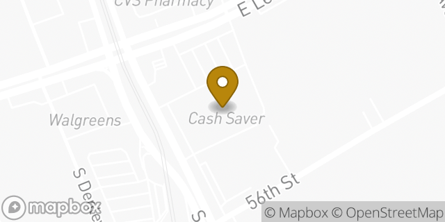 Map showing the location of Coinme in Dallas, TX 75216