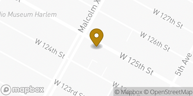 Map showing the location of Chipotle Mexican Grill in New York, NY 10027