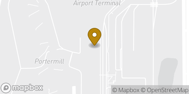 Map showing the location of Delta Terminal - Des Moines International Airport in Des Moines, IA 50321