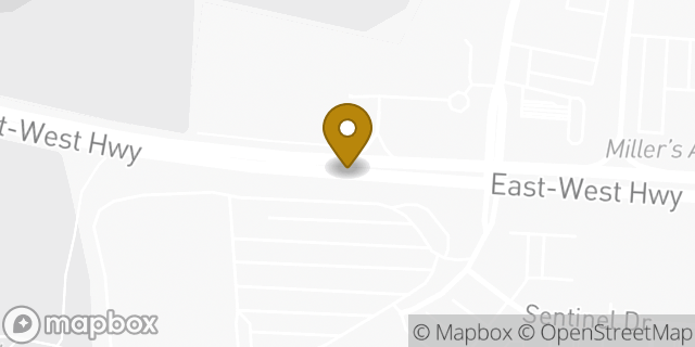 Map showing the location of Penske Truck Rental in Hyattsville, MD 20782