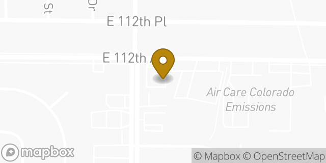 Map showing the location of Amazon Locker - Ano in Denver, CO 80233