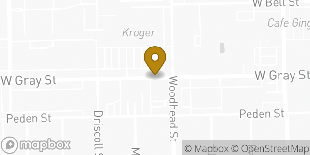 Map showing the location of ATM Kroger in Houston, TX 77019