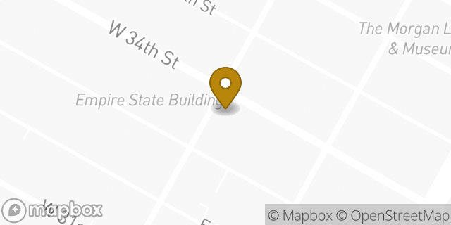 Map showing the location of Chase in New York, NY 10016