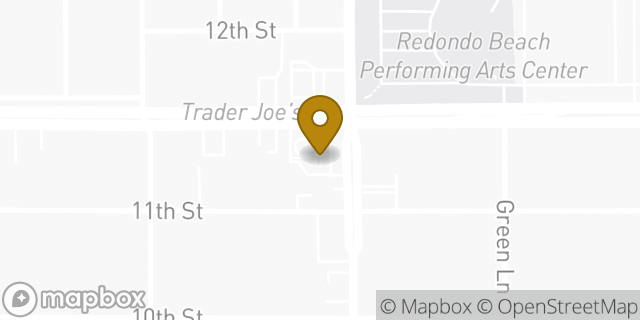 Map showing the location of McDonald's in Manhattan Beach, CA 90266