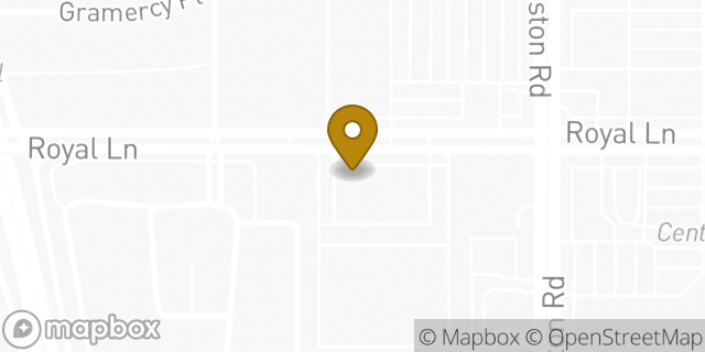 Map showing the location of The UPS Store in Dallas, TX 75230