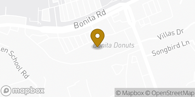 Map showing the location of Coinme in Bonita, CA 91902