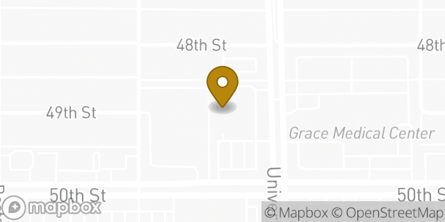 Map showing the location of FedEx ShipSite in Lubbock, TX 79413