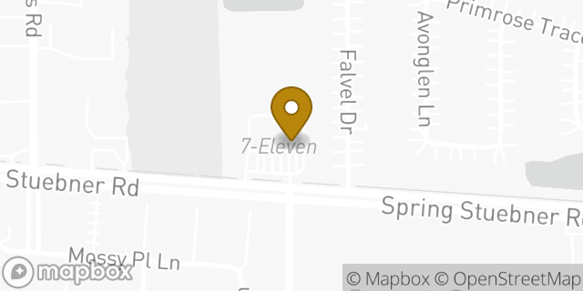 Map showing the location of Amazon Locker - Maritza in Spring, TX 77389