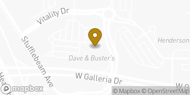 Map showing the location of Starbucks in Henderson, NV 89011