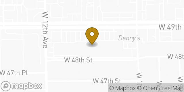 Map showing the location of OneMain Financial in Hialeah, FL 33012