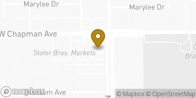 Map showing the location of 7-Eleven in Garden Grove, CA 92841