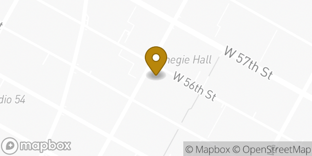 Map showing the location of Subway in New York, NY 10019