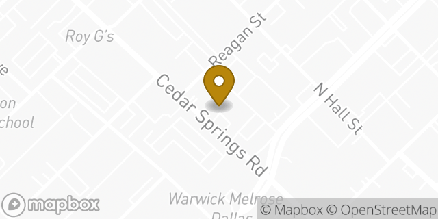 Map showing the location of The UPS Store in Dallas, TX 75219