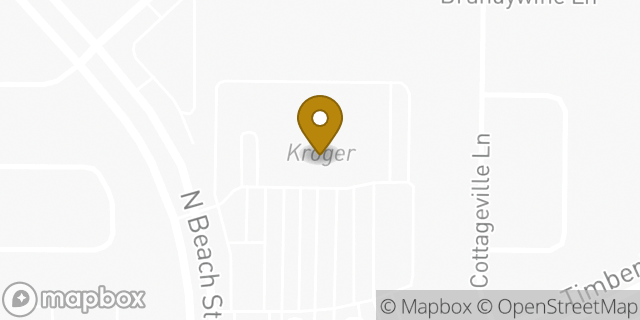 Map showing the location of Starbucks in Fort Worth, TX 76244