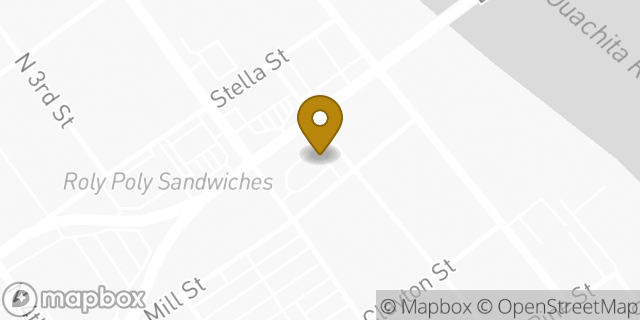Map showing the location of McDonald's in West Monroe, LA 71291