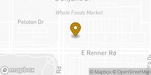Map showing the location of Starbucks in Richardson, TX 75082