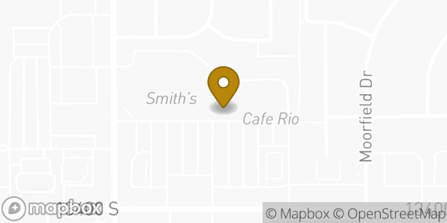 Map showing the location of The UPS Store in Herriman, UT 84096