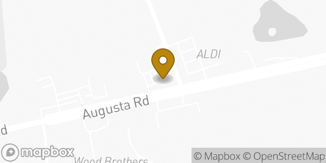 Map showing the location of ATM Speedway in West Columbia, SC 29170