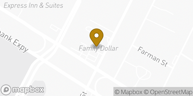 Map showing the location of Amazon Locker - Lewis in Westwego, LA 70094