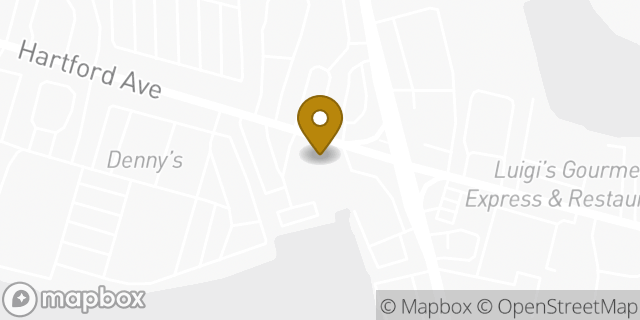 Map showing the location of CVS Pharmacy in Johnston, RI 02919