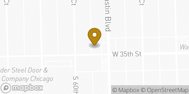 Map showing the location of 7-Eleven in Cicero, IL 60804