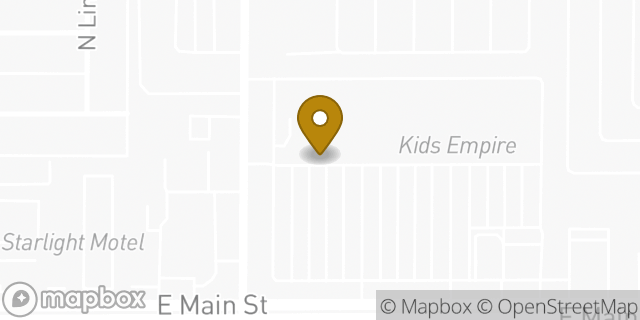 Map showing the location of Amazon Locker - Academian in Mesa, AZ 85213