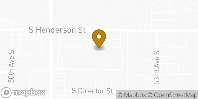 Map showing the location of Planet Fitness in Seattle, WA 98118