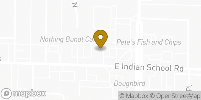 Map showing the location of Subway in Phoenix, AZ 85018
