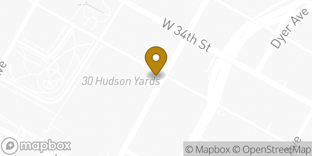 Map showing the location of Lululemon in New York, NY 10001