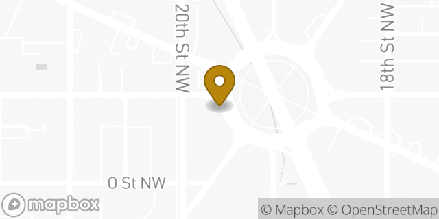 Map showing the location of CVS Pharmacy in Washington, DC 20036