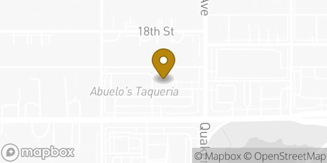 Map showing the location of Hotworx in Lubbock, TX 79407