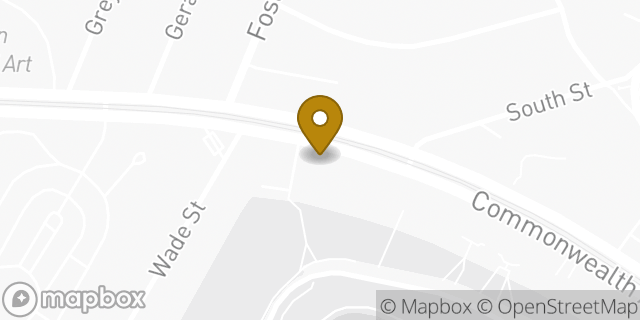 Map showing the location of Amazon Locker - Kinsley in Boston, MA 02135