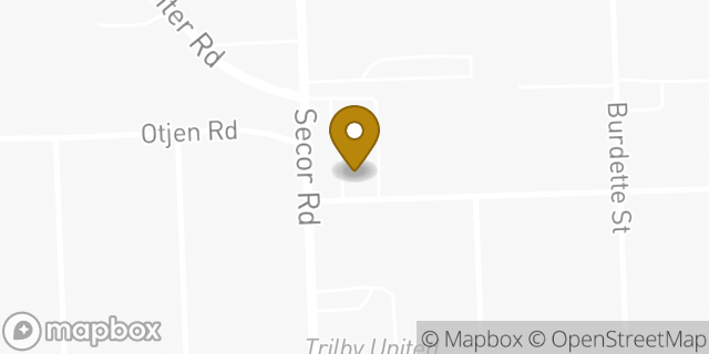 Map showing the location of Amazon Locker - Innovate in Toledo, OH 43613