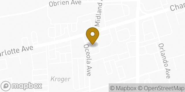 Map showing the location of Subway in Nashville, TN 37209