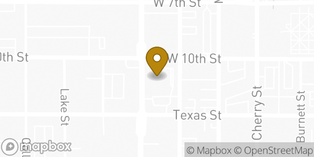 Map showing the location of ATM Walgreens in Fort Worth, TX
