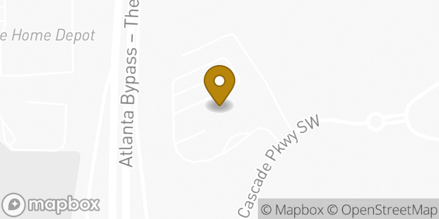 Map showing the location of Kaiser Permanente in Atlanta, GA 30311