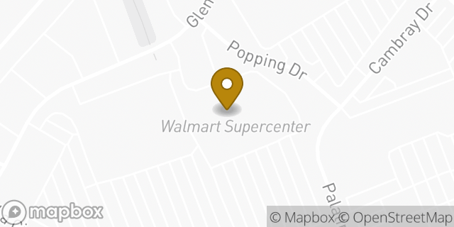Map showing the location of Walmart in San Antonio, TX 78229