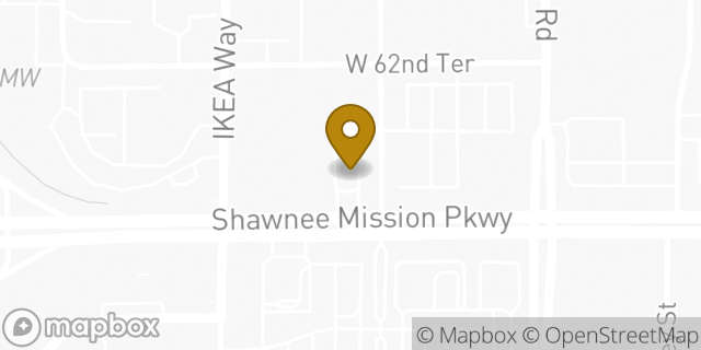 Map showing the location of Chipotle Mexican Grill in Mission, KS 66202