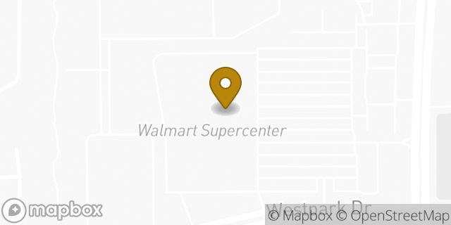 Map showing the location of Walmart in Houston, TX 77082