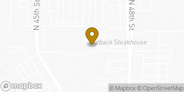 Map showing the location of Papa John's Pizza in Lincoln, NE 68504
