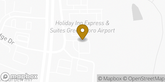 Map showing the location of Subway in Greensboro, NC 27409