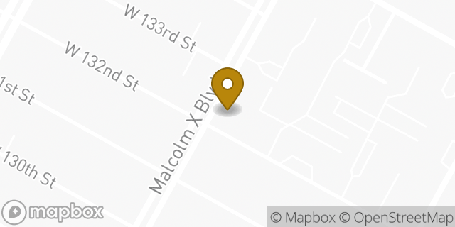 Map showing the location of McDonald's in New York, NY 10037