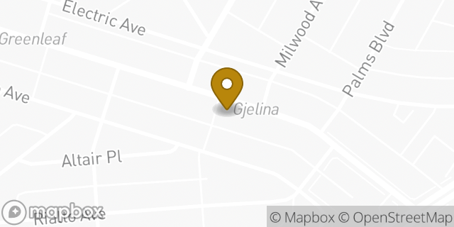 Map showing the location of Ray-Ban in Los Angeles, CA 90291