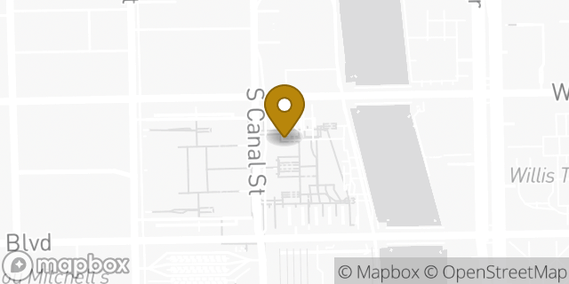 Map showing the location of Starbucks in Chicago, IL 60661