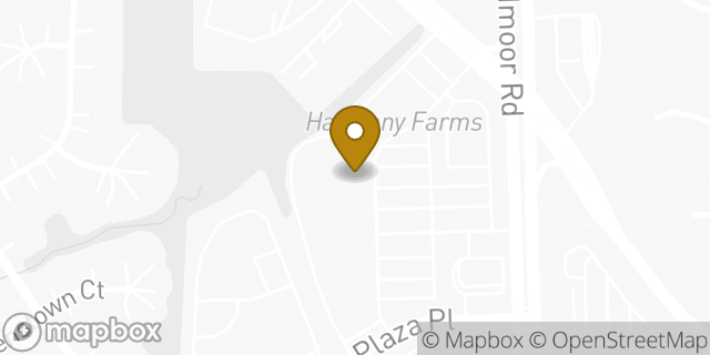 Map showing the location of Coinme in Raleigh, NC 27612