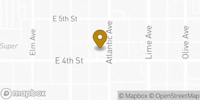 Map showing the location of ATM 7ELEVEN-FCTI in Long Beach, CA 90802