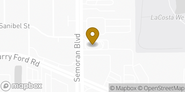 Map showing the location of McDonald's in Orlando, FL 32807